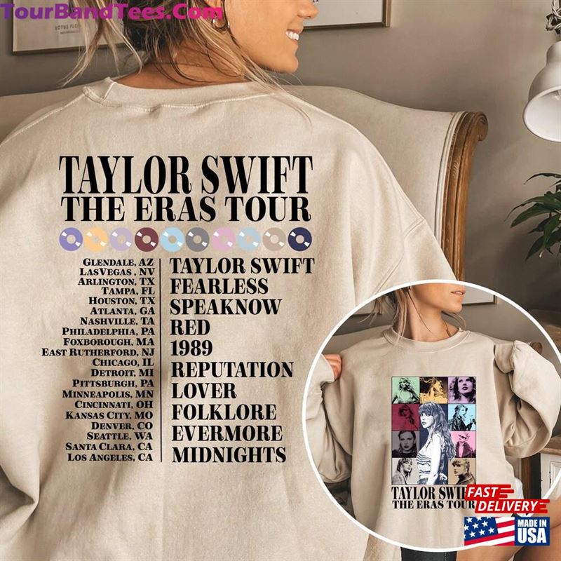 Taylor Swift The Eras Tour Sweatshirt Swiftie Merch T-Shirt Unisex 29Uf118614 – Utopia Fashion