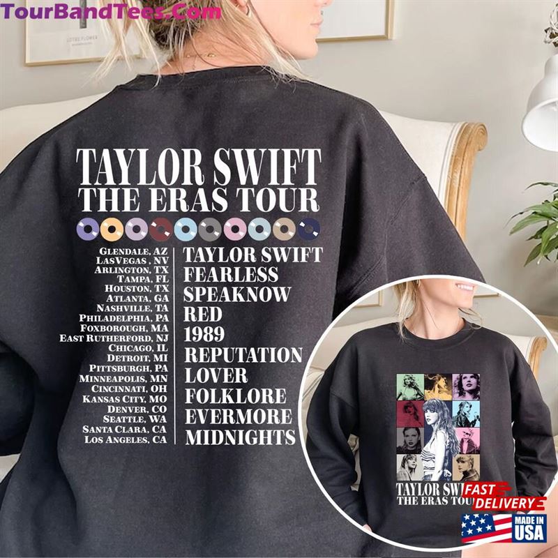 Taylor Swift The Eras Tour Sweatshirt Swiftie Merch T-Shirt Unisex 29Uf118614 – Utopia Fashion