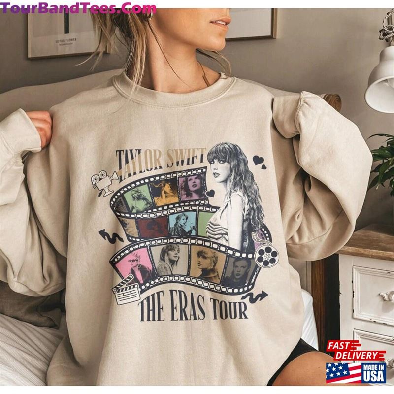 Taylor Swift The Eras Tour Theaters Sweatshirt Concert Film Inspired T-Shirt Swifties Cinema Unisex Classic 29Uf131903 – Utopia Fashion