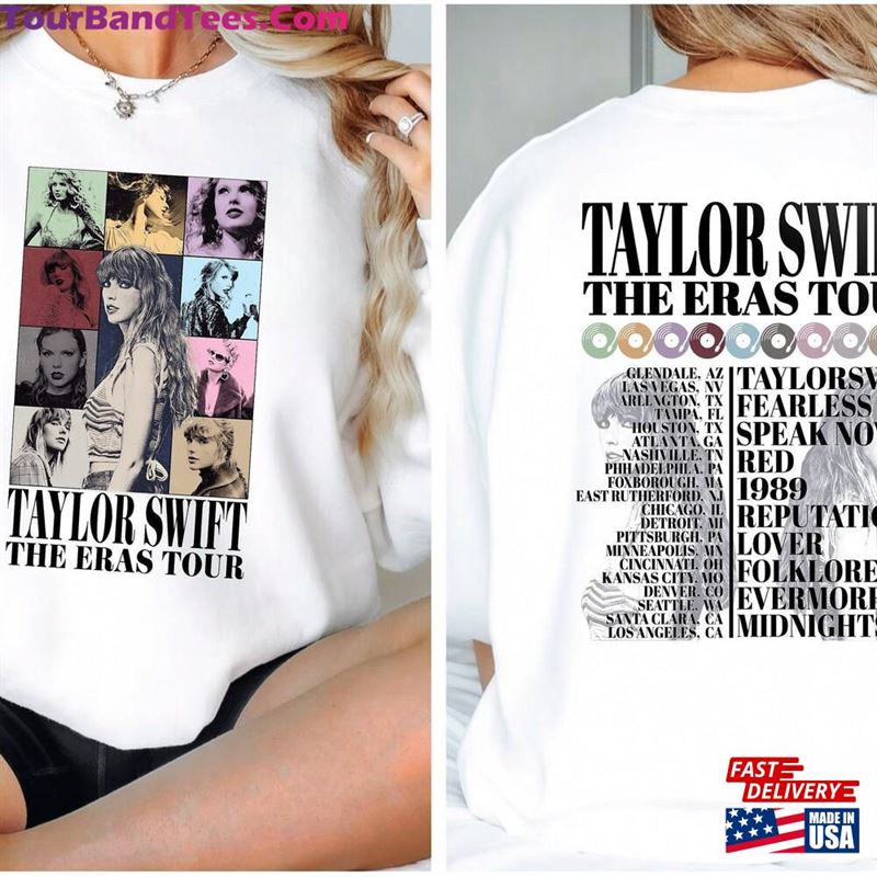 Taylor Swiftie Eras Tour T-Shirt Merch Two Sides Sweatshirt Outfit 29Uf124543 – Utopia Fashion