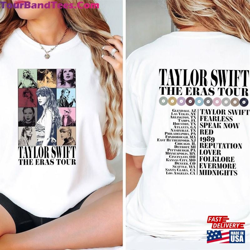 Taylor The Eras Tour Comfort Colors Shirt Sided Swiftie Midnigts Classic Hoodie 29Uf122221 – Utopia Fashion