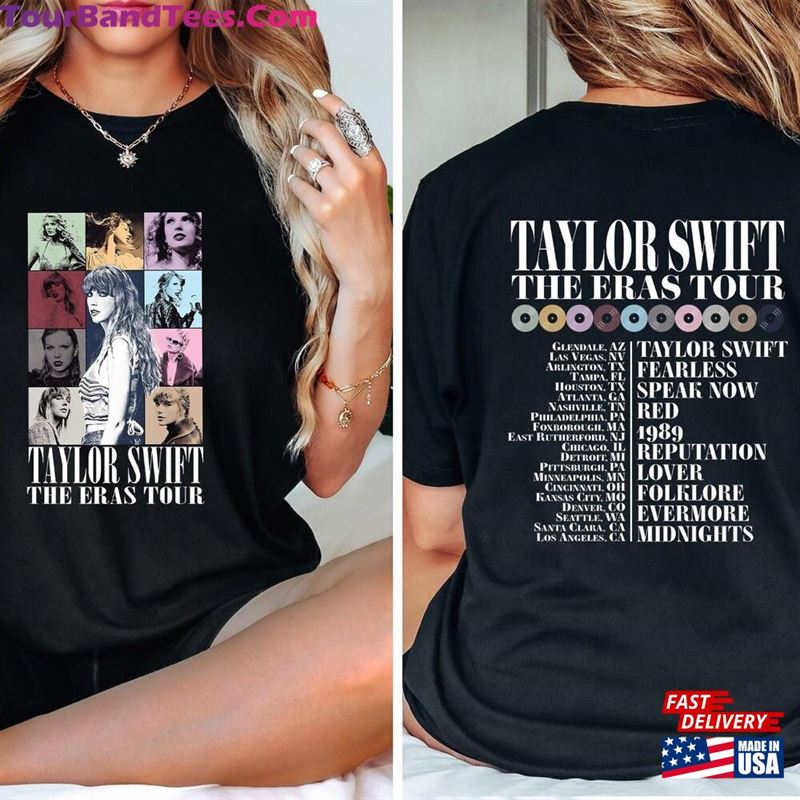 Taylor The Eras Tour Comfort Colors Shirt Sided Swiftie Midnigts Classic Hoodie 29Uf122221 – Utopia Fashion