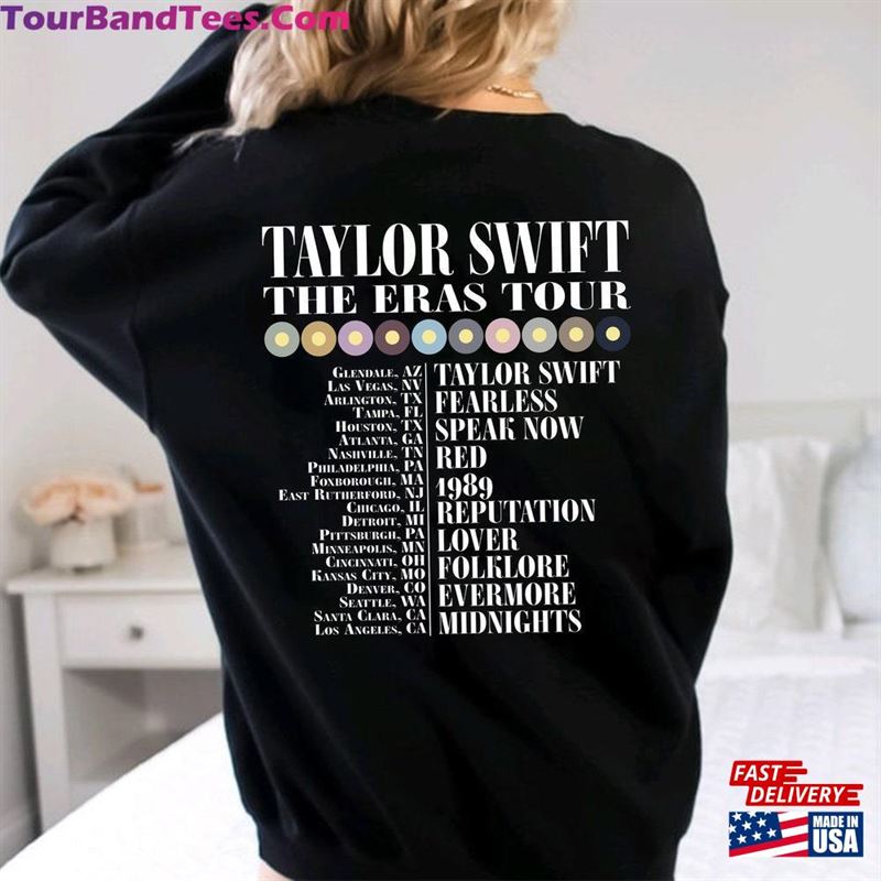 Taylor’S Swiftie Merch The Eras Tour Sweatshirt T-Shirt 29Uf136902 – Utopia Fashion