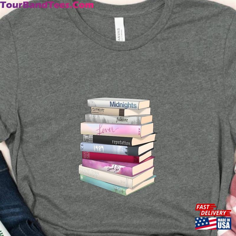 Taylor’S Version Music Albums As Books T-Shirt Fun Lover Gift Sweatshirt Unisex 29Uf119261 – Utopia Fashion