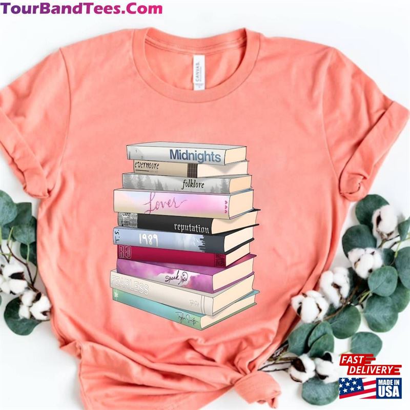 Taylor’S Version Music Albums As Books T-Shirt Fun Lover Gift Sweatshirt Unisex 29Uf119261 – Utopia Fashion