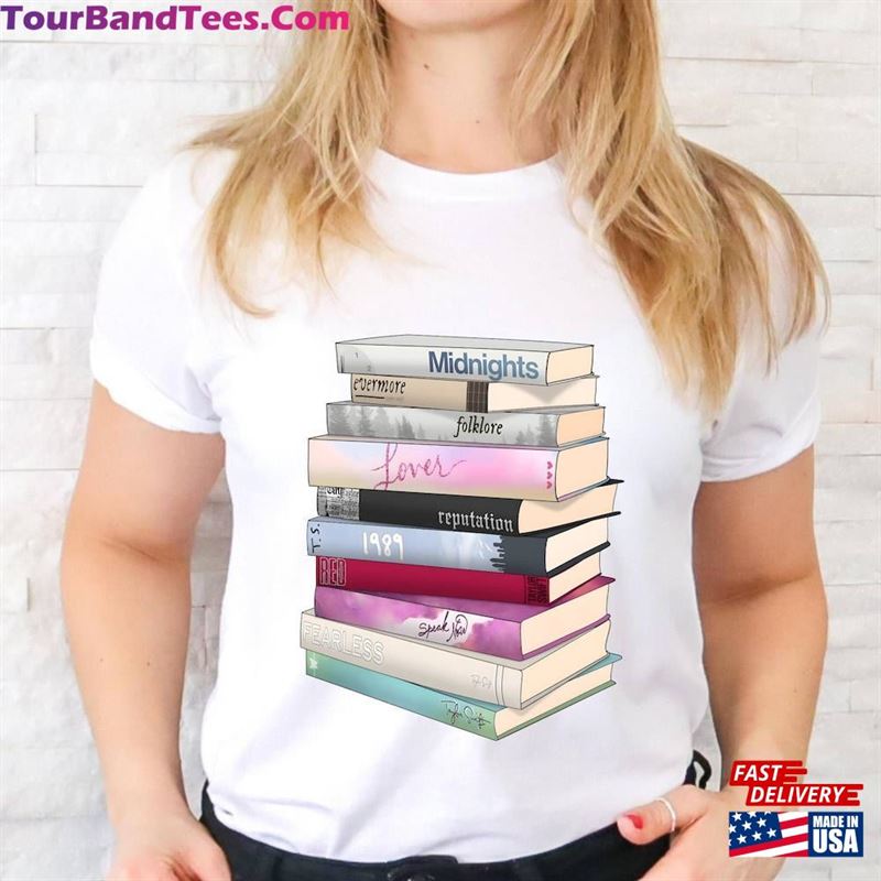 Taylor’S Version Music Albums As Books T-Shirt Fun Lover Gift Sweatshirt Unisex 29Uf119261 – Utopia Fashion