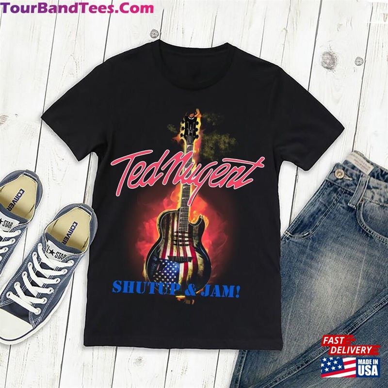 Ted Nugent T-Shirt Adios Mofo Tour Shirt Final Hoodie 29Uf124063 – Utopia Fashion