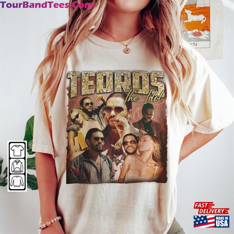 Tedros Shirt The Idol Movie Vintage Weeknd T-Shirt Sweatshirt 29Uf123994 – Utopia Fashion