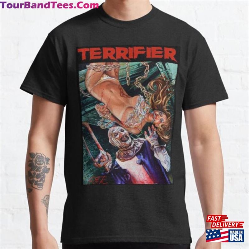 Terrifier Art The Clown Horror Movie Classic Jpg T-Shirt Sweatshirt Hoodie 29Uf131471 – Utopia Fashion