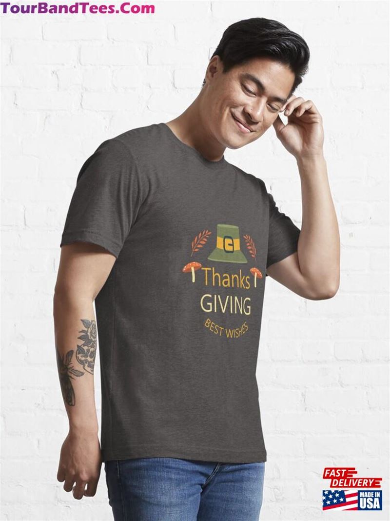 Thanksgiving Day T Shirts Essential T-Shirt Hoodie Classic 29Uf136865 – Utopia Fashion