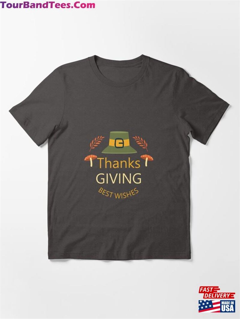 Thanksgiving Day T Shirts Essential T-Shirt Hoodie Classic 29Uf136865 – Utopia Fashion