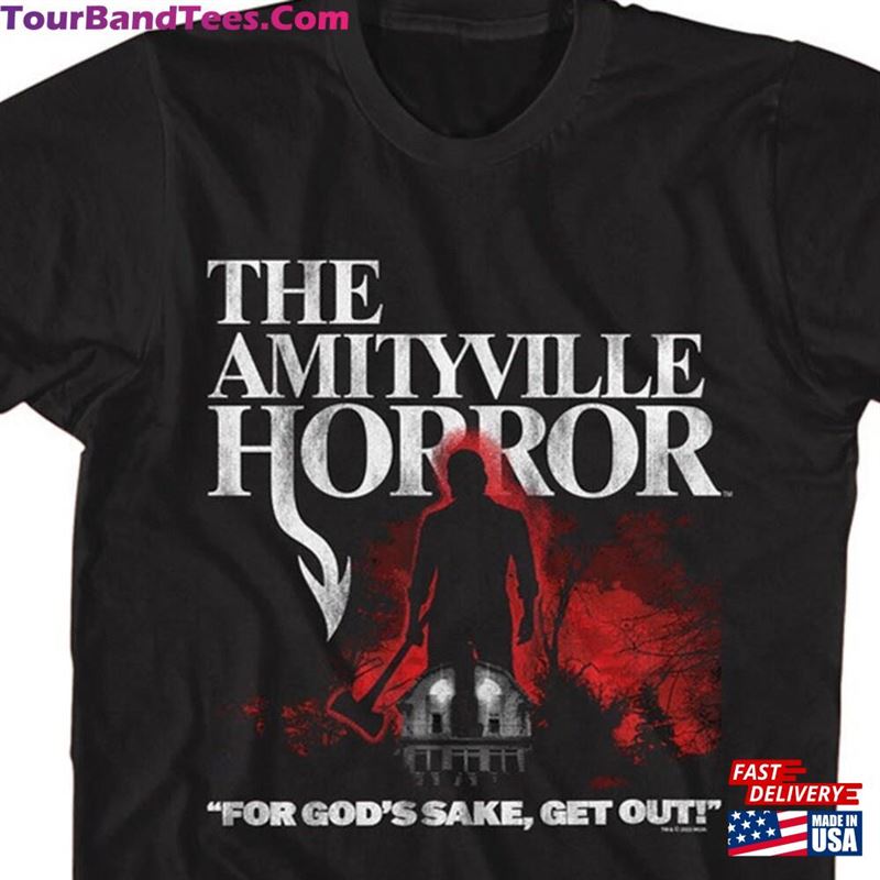 The Amityville Horror Lutz With Axe Black Shirt T-Shirt Hoodie 29Uf131463 – Utopia Fashion