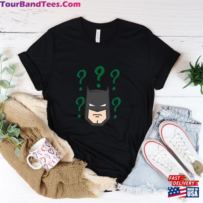 The Batman With Riddler Shirt Symbols Hoodie Unisex 29Uf137021 – Utopia Fashion