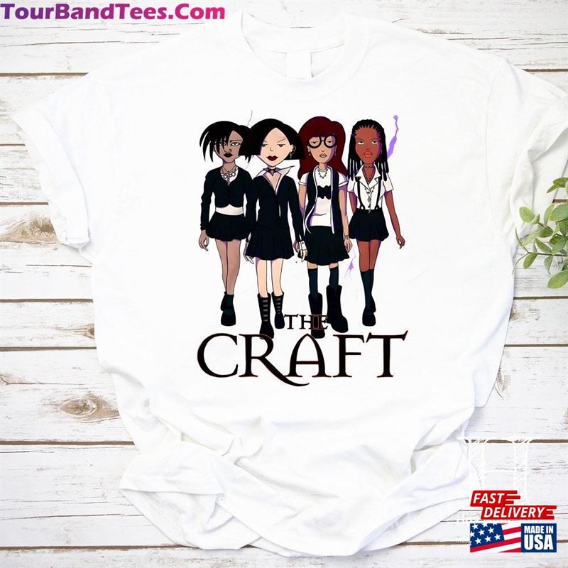 The Craft Daria Fanart Unisex Vintage T-Shirt Girl Gang Shirt For Lover Sweatshirt 29Uf123378 – Utopia Fashion