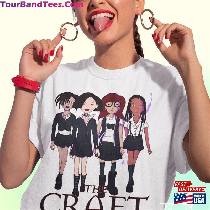 The Craft Daria Fanart Unisex Vintage T-Shirt Girl Gang Shirt For Lover Sweatshirt 29Uf123378 – Utopia Fashion