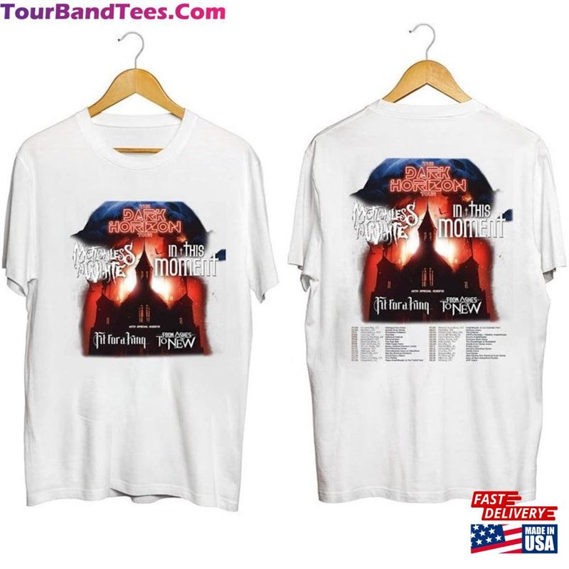 The Dark Horizon Co Headline Tour With In This Moment And Motionless White Png Sweatshirt T-Shirt 29Uf136562 – Utopia Fashion