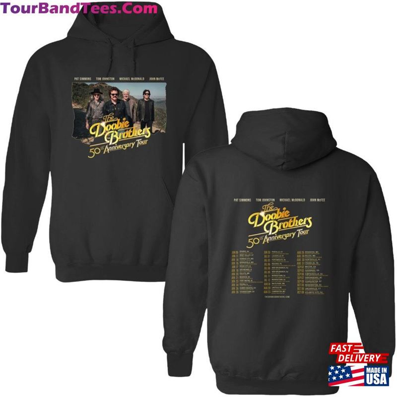 The Doobie Brothers Tour Doobiebrothers 50Th Anniversary Shirt Sweatshirt Unisex 29Uf123997 – Utopia Fashion