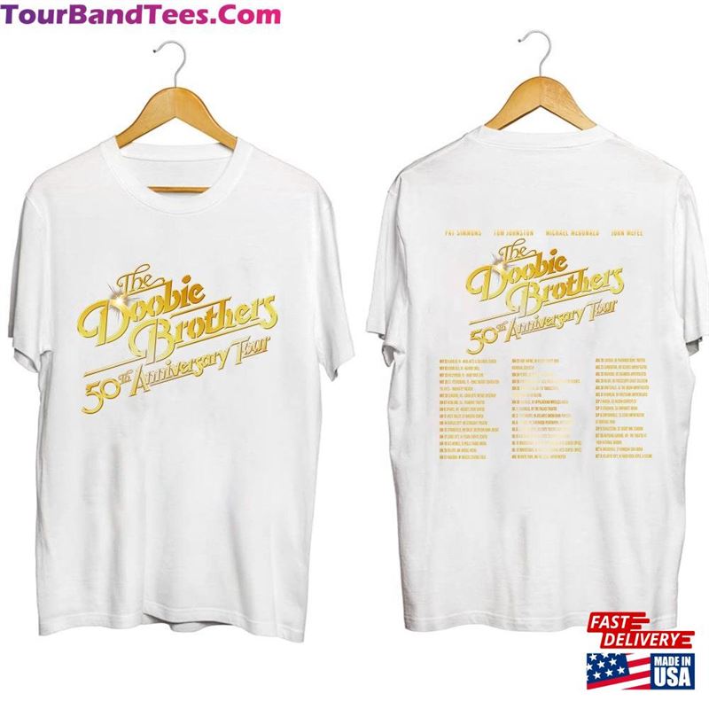 The Doobie Brothers Tour Shirt 50Th Anniversary Sweatshirt Classic 29Uf123401 – Utopia Fashion