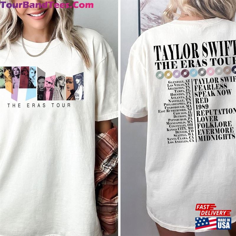 The Eras Tour Sides Shirt T-Shirt Midnights Album Sweatshirt 29Uf123762 – Utopia Fashion