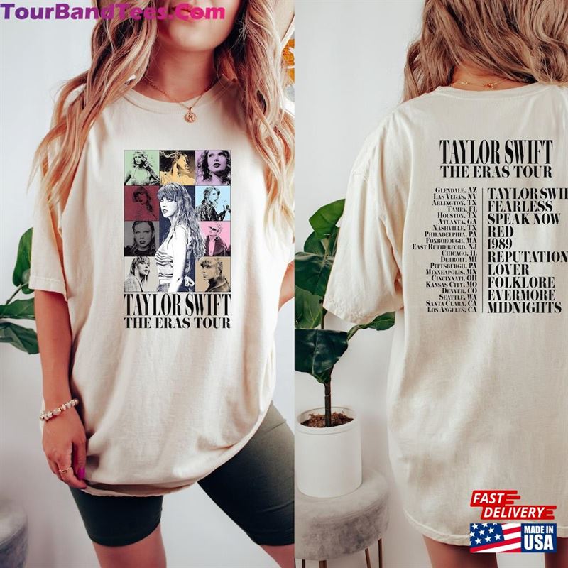 The Eras Tour Sides Shirt T-Shirt Midnights Album Unisex 29Uf131636 – Utopia Fashion