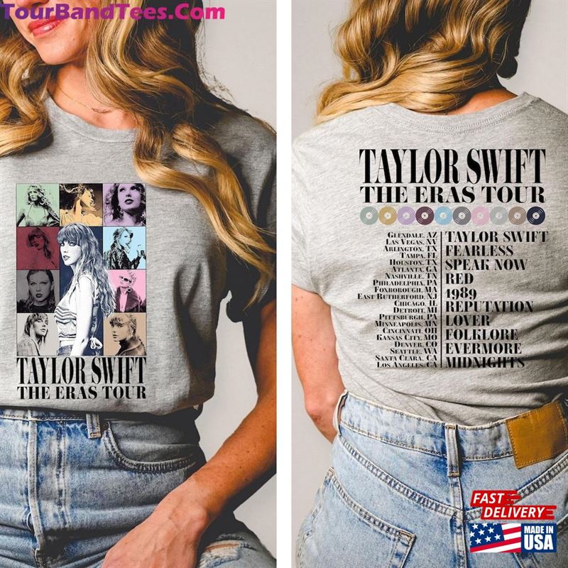 The Eras Tour Shirt Taylor Swift Swiftie Lover Folklore T-Shirt Unisex 29Uf124596 – Utopia Fashion