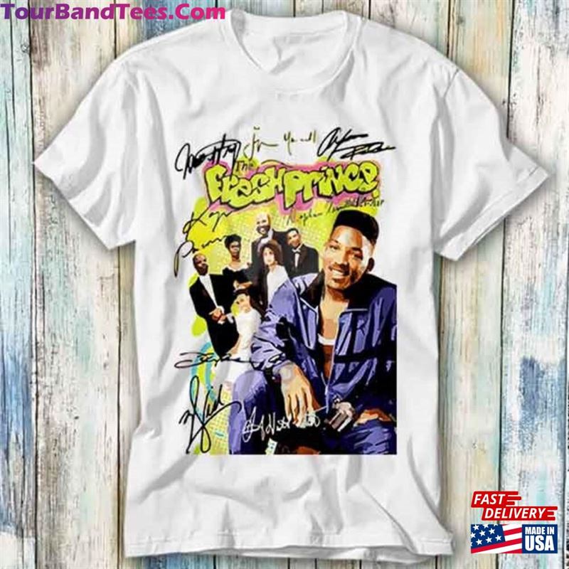 The Fresh Prince Of Bel Air Signed Poster Famous Signature T-Shirt Hoodie Sweatshirt 29Uf123329 – Utopia Fashion