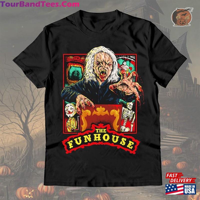 The Funhouse Horror Movie T-Shirt Poster Fan Shirt Classic 29Uf137002 – Utopia Fashion