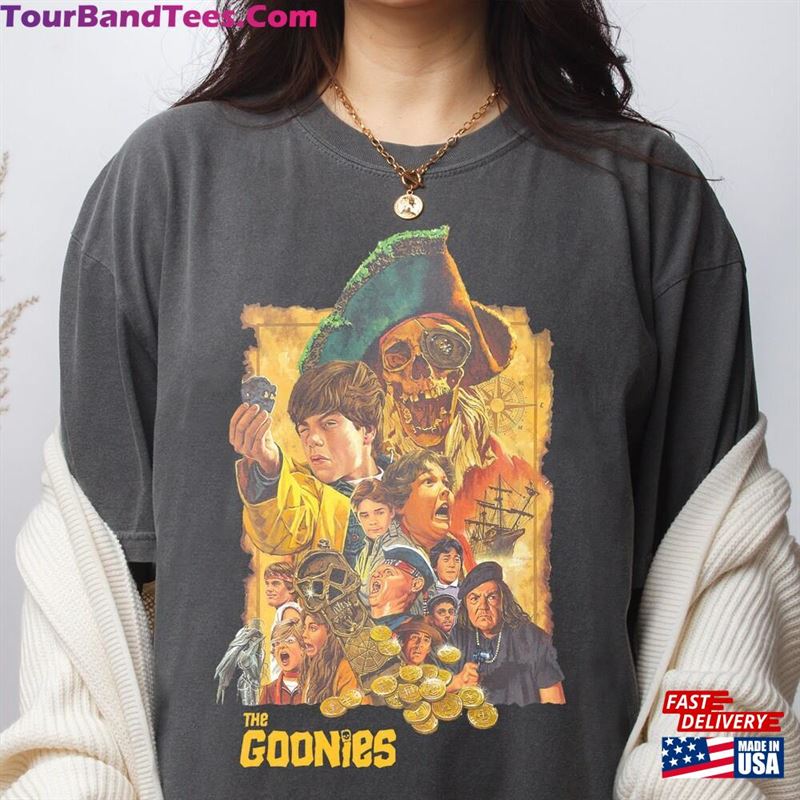 The Goonies Movie T-Shirt Retro Treasure Map Unisex Graphic Tee 29Uf119161 – Utopia Fashion