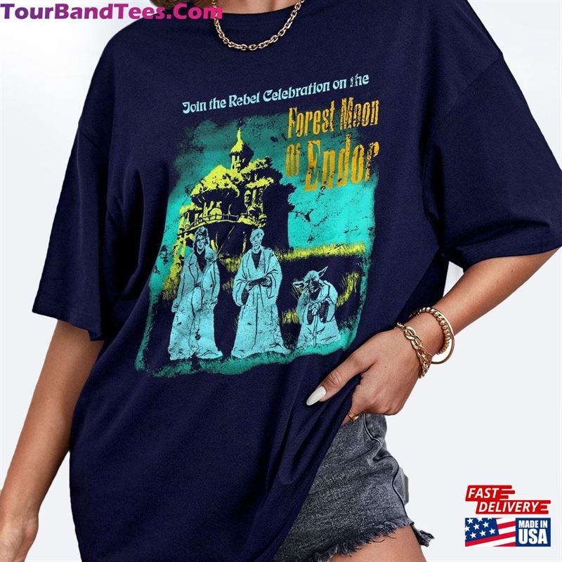 The Haunted Mansion Star Wars Forest Moon Of Endor Yoda Luke Shirt Disney Halloween Foolish Mortal T-Shirt Mickey Hoodie Unisex 29Uf123218 – Utopia Fashion