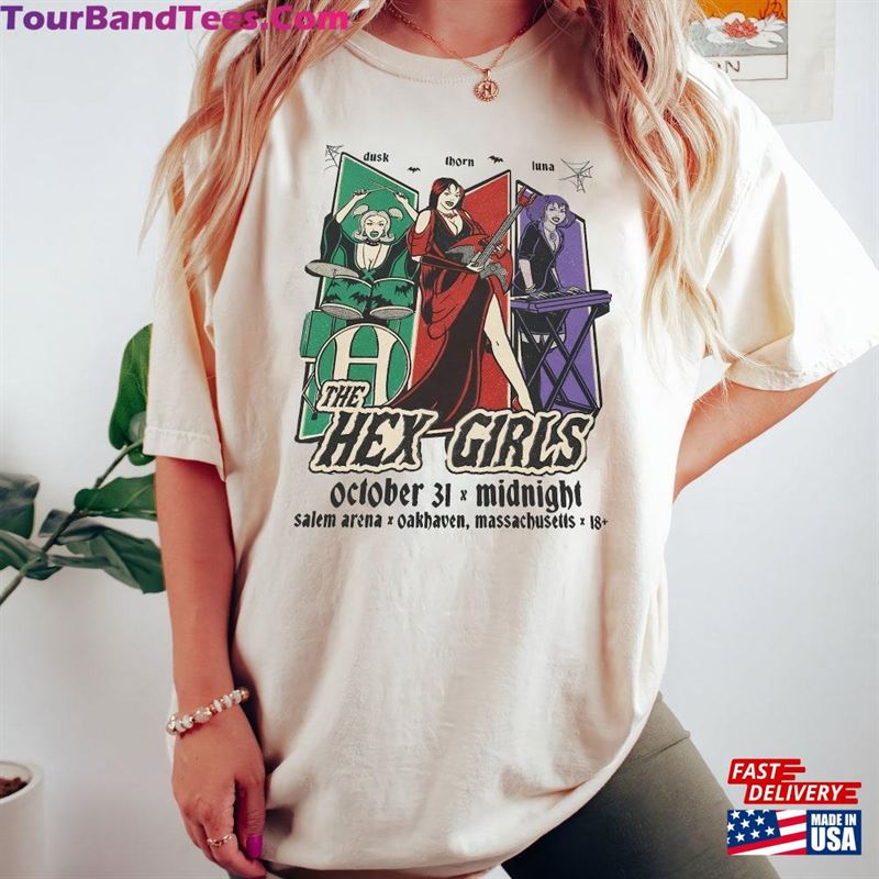 The Hex Girls Rock Band Music Comfort Colors Shirt Tour Hoodie T-Shirt 29Uf118430 – Utopia Fashion