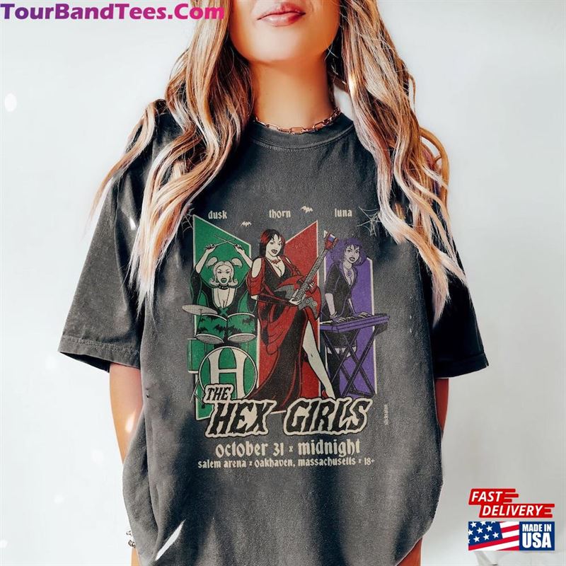 The Hex Girls Rock Band Music T-Shirt Shirt Tour Unisex Classic 29Uf118773 – Utopia Fashion