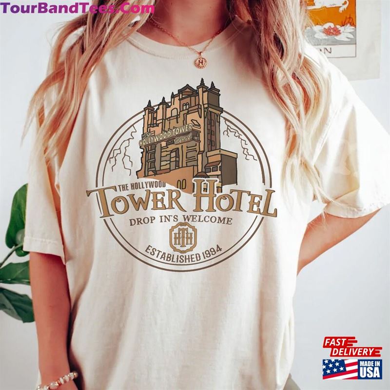 The Hollywood Tower Hotel Shirt Of Terror Disney Studios Unisex Classic 29Uf136785 – Utopia Fashion