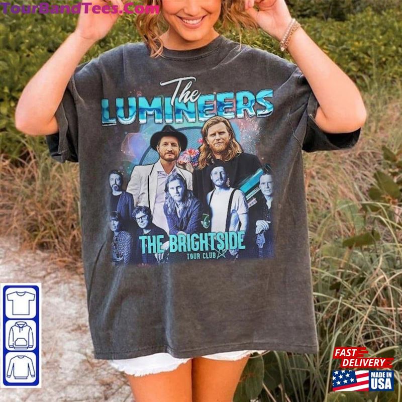 The Lumineers Shirt 90S Vintage Bright Side Tour Music Bootleg Graphic T-Shirt Hoodie Unisex 29Uf122318 – Utopia Fashion