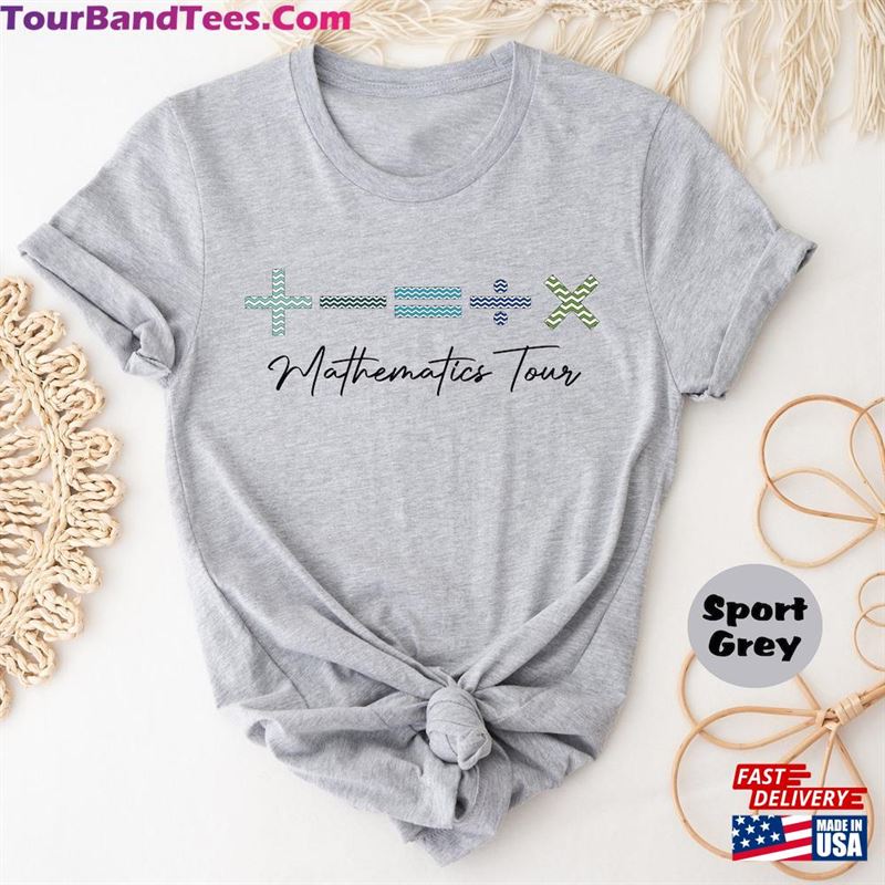 The Mathematics Tour Shirt Ed Sheeran Concert T-Shirt Sheerious Albums Sweatshirt Unisex 29Uf124188 – Utopia Fashion