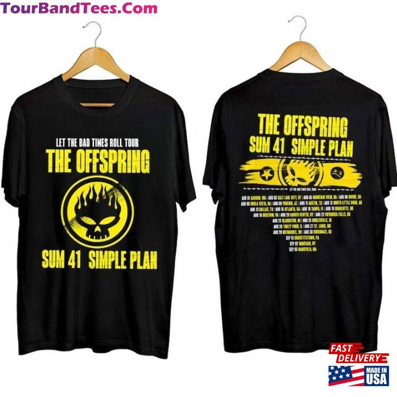 The Offspring Let Bad Times Roll Tour Shirt Band Fan Sweatshirt Hoodie 29Uf122544 – Utopia Fashion