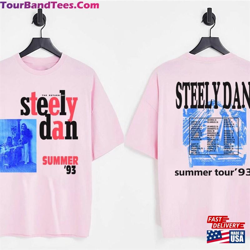 The Returned Of Steely Dan Summer Tour’93 T-Shirt 90S Shirt Unisex 29Uf119297 – Utopia Fashion