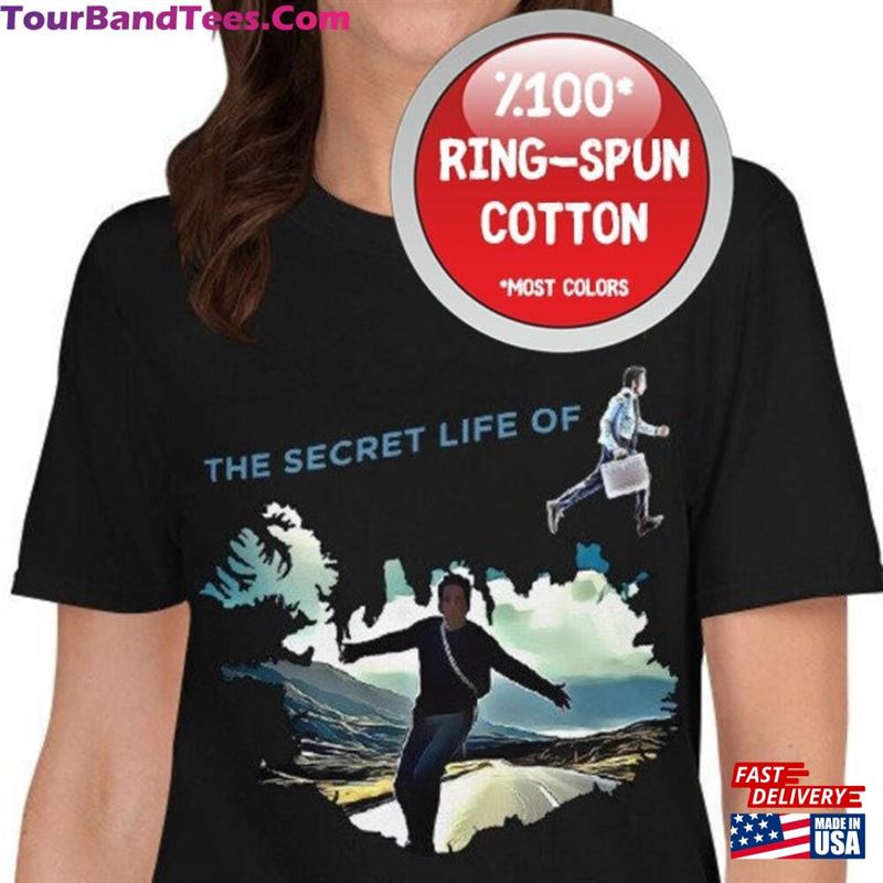 The Secret Life Of Walter Mitty Iceland Short Sleeve Unisex T-Shirt Classic 29Uf136378 – Utopia Fashion