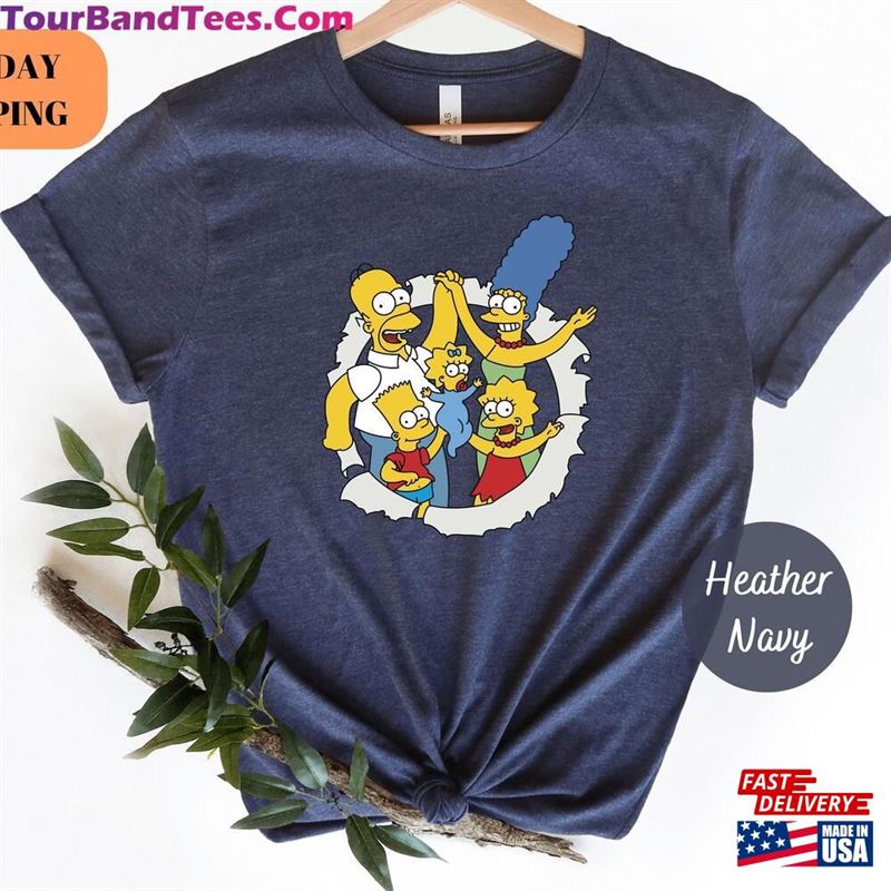 The Simpsons Family Shirt Portrait Tee Fan Gift Sweatshirt Classic 29Uf131678 – Utopia Fashion