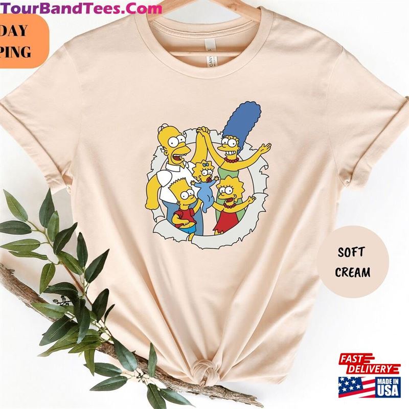 The Simpsons Family Shirt Portrait Tee Fan Gift Sweatshirt Classic 29Uf131678 – Utopia Fashion