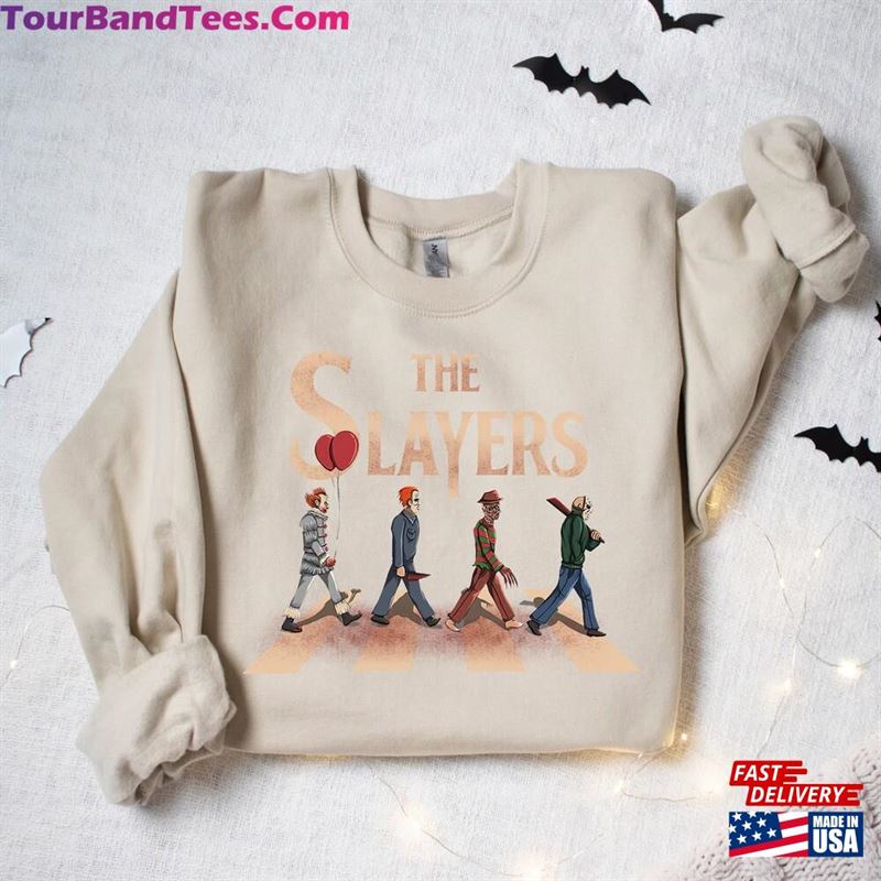 The Slayers Sweatshirt Horror Movie Characters Shirt Classic 29Uf136704 – Utopia Fashion