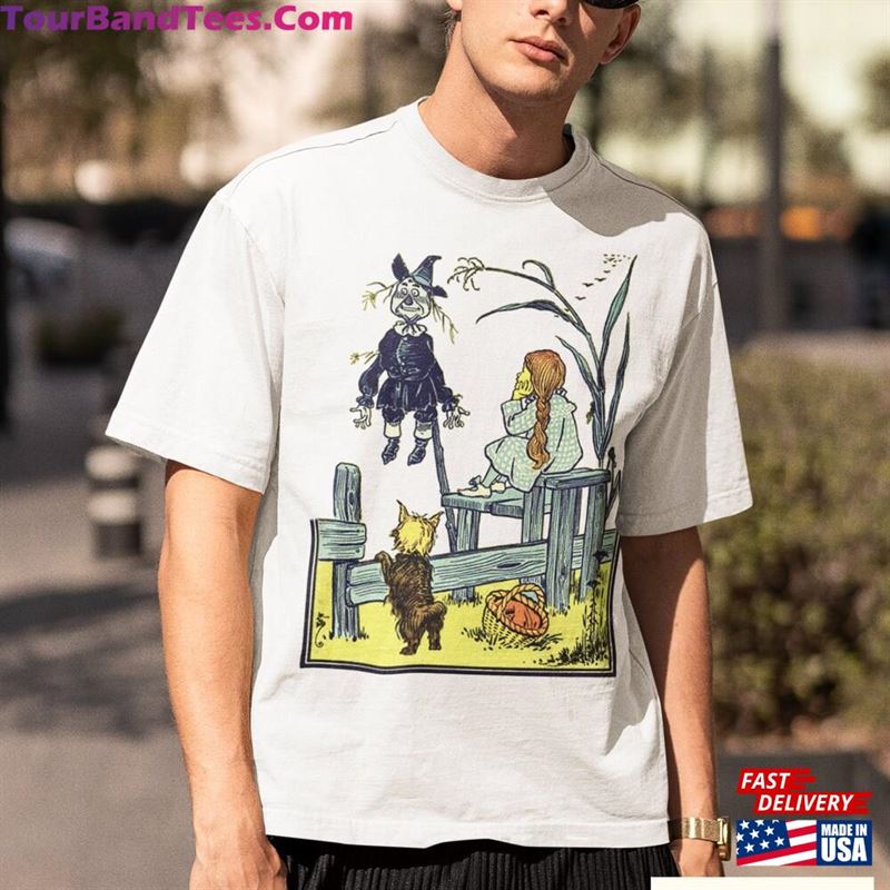 The Wonderful Wizard Of Oz Unisex Vintage T-Shirt Shirt For 29Uf122851 – Utopia Fashion