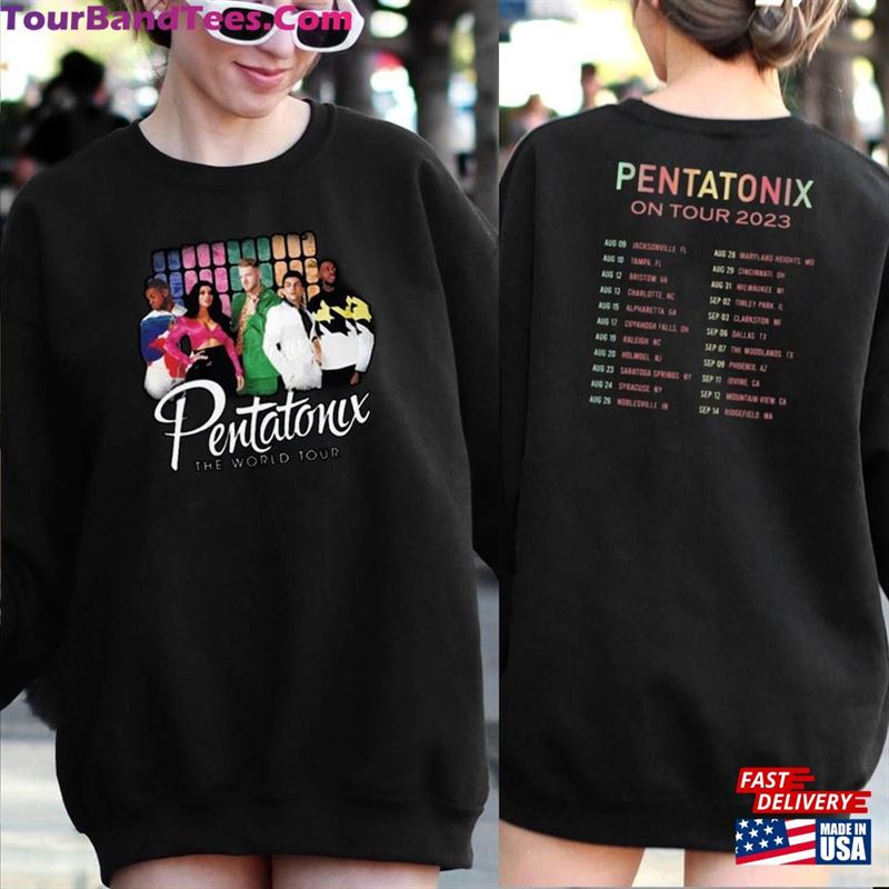 The World Tour Pentatonix Shirt Band Concert Sweatshirt Hoodie 29Uf131931 – Utopia Fashion