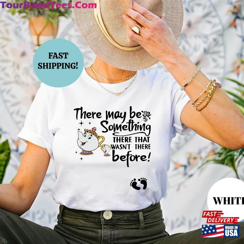 There Might Be Something That Wasn’T Before Shirt Cute Pregnancy Announcement T-Shirt Classic 29Uf141451 – Utopia Fashion