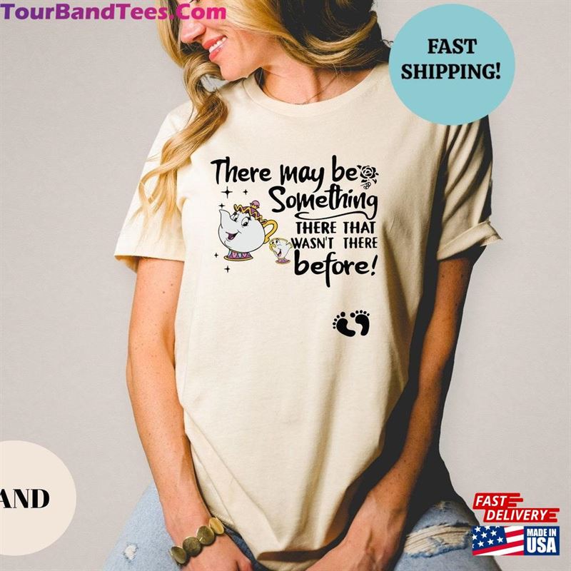 There Might Be Something That Wasn’T Before Shirt Cute Pregnancy Announcement T-Shirt Classic 29Uf141451 – Utopia Fashion