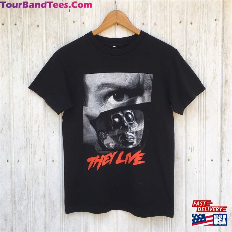 They Live Shirt Horror Movie T Unisex Sweatshirt 29Uf136412 – Utopia Fashion