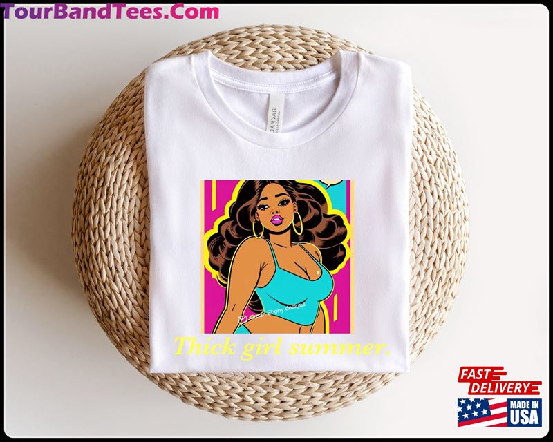 Thick Girl Summer Melanin Doll T-Shirts Unisex Hoodie 29Uf136549 – Utopia Fashion