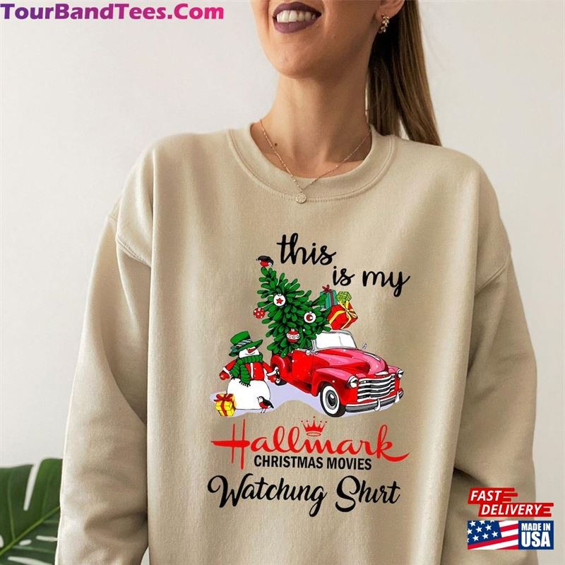 This Is My Christmas Movie Watching Sweatshirt Lovers Shirt Red Truck Hoodie 29Uf136916 – Utopia Fashion