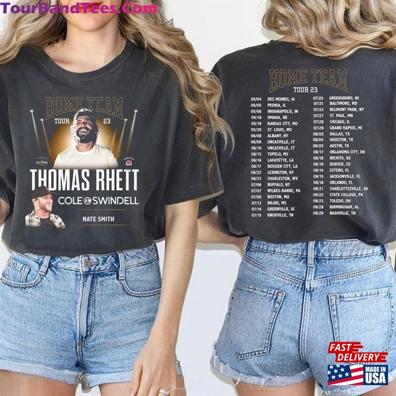 Thomas Rhett Tour Shirt Home Team Concert T-Shirt Unisex 29Uf122731 – Utopia Fashion