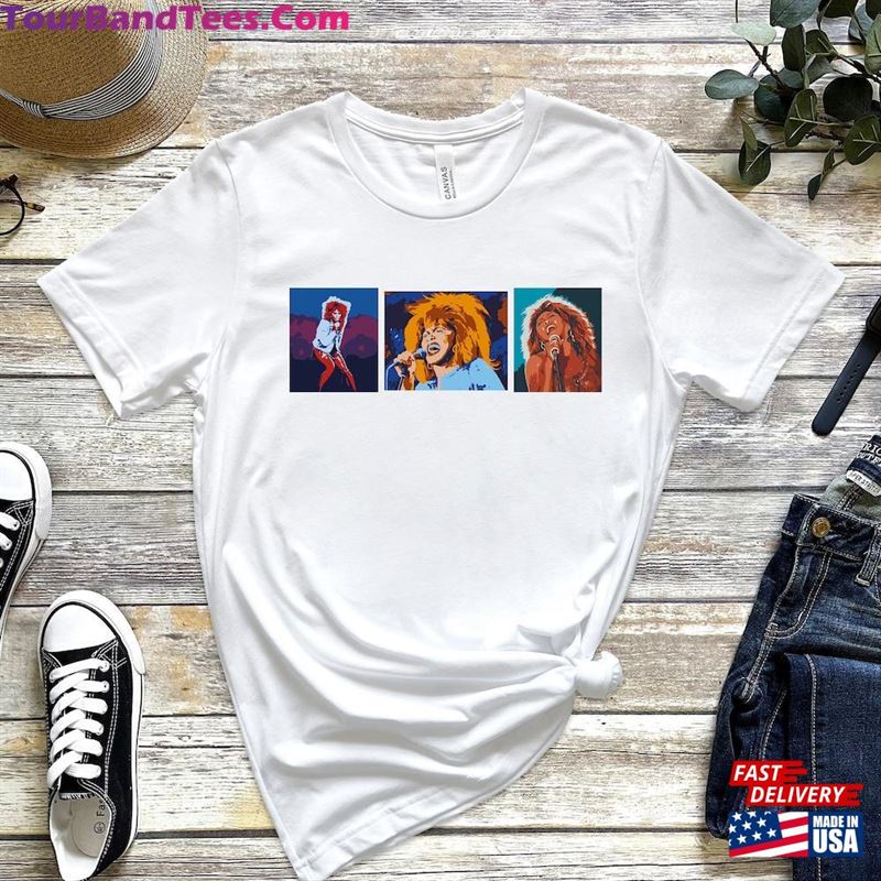 Tina Turner Portrate Tee Musical Queen Of Rock Sweatshirt Classic 29Uf124317 – Utopia Fashion