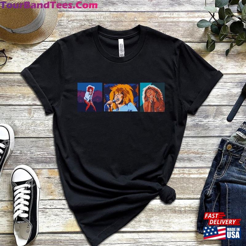 Tina Turner Portrate Tee Musical Queen Of Rock Sweatshirt Classic 29Uf124317 – Utopia Fashion